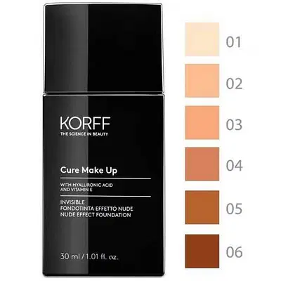 KORFF CURE MAKE UP FONDOTINTA GOCCE 02 AMANDE 30 ML KORFF CURE MAKE UP FONDOTINTA GOCCE 02 AMANDE 30 ML