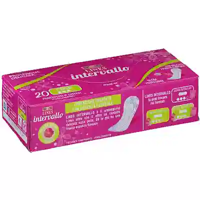 LINES INTERVALLO PROTEGGISLIP FRESH DISTESO 20 PEZZI
