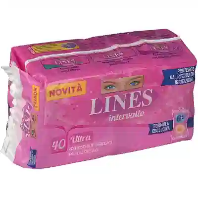 PROTEGGISLIP LINES INTERVALLO RIPIEGATO 40 PEZZI