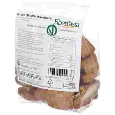 FIBERPASTA BISCOTTI ALLE MANDORLE 250 G 8 PEZZI