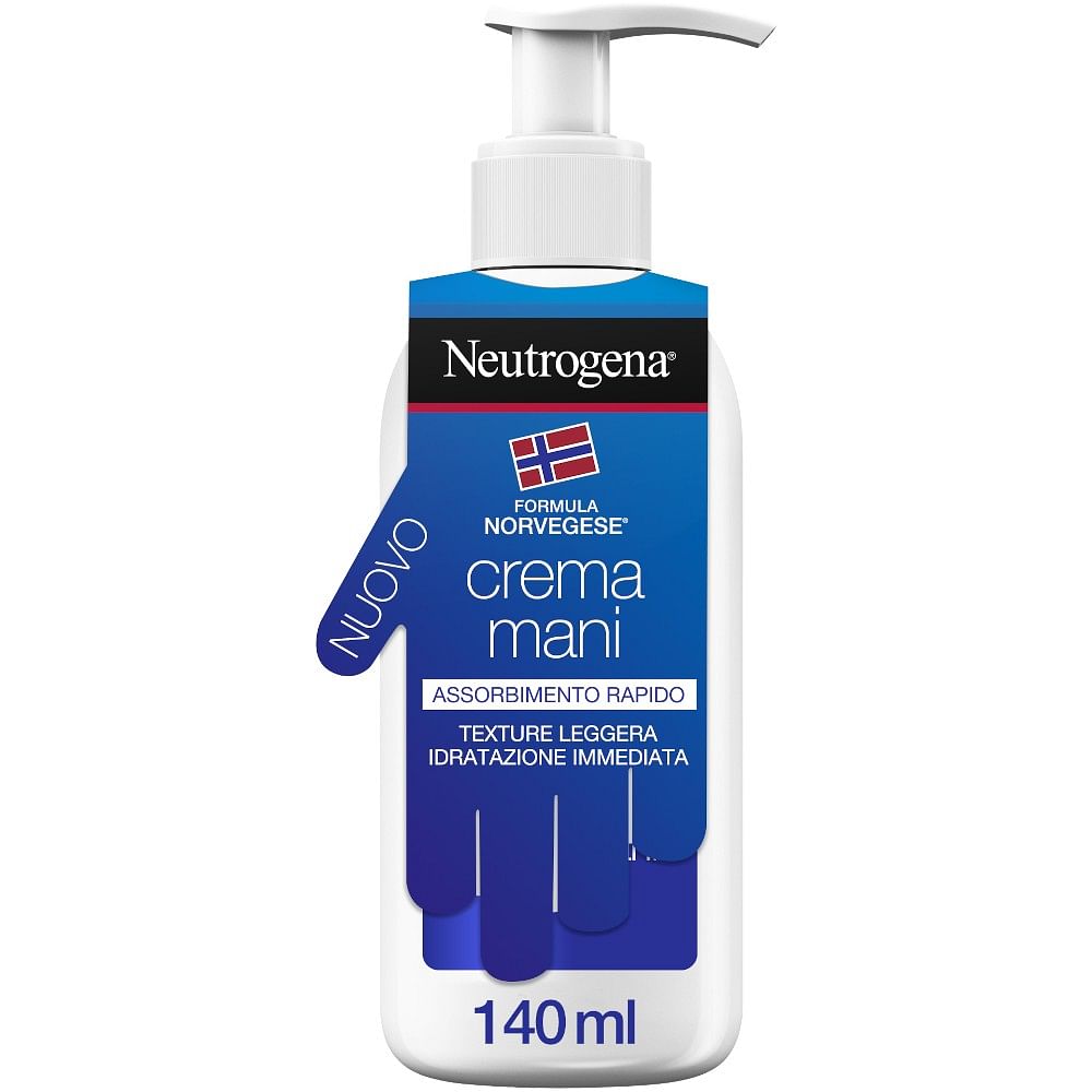 Neutrogena Crema Mani Assorbimento Rapido 140 Ml