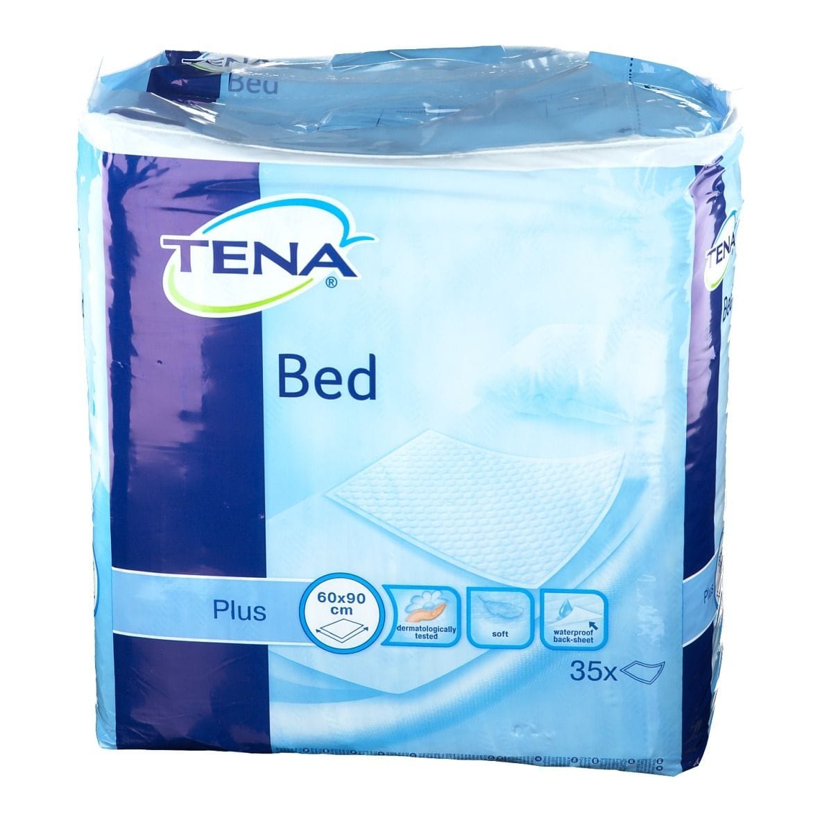 TRAVERSA PER INCONTINENZA TENA BED PLUS NON RIMBOCCABILE 60X90CM 35 PEZZI