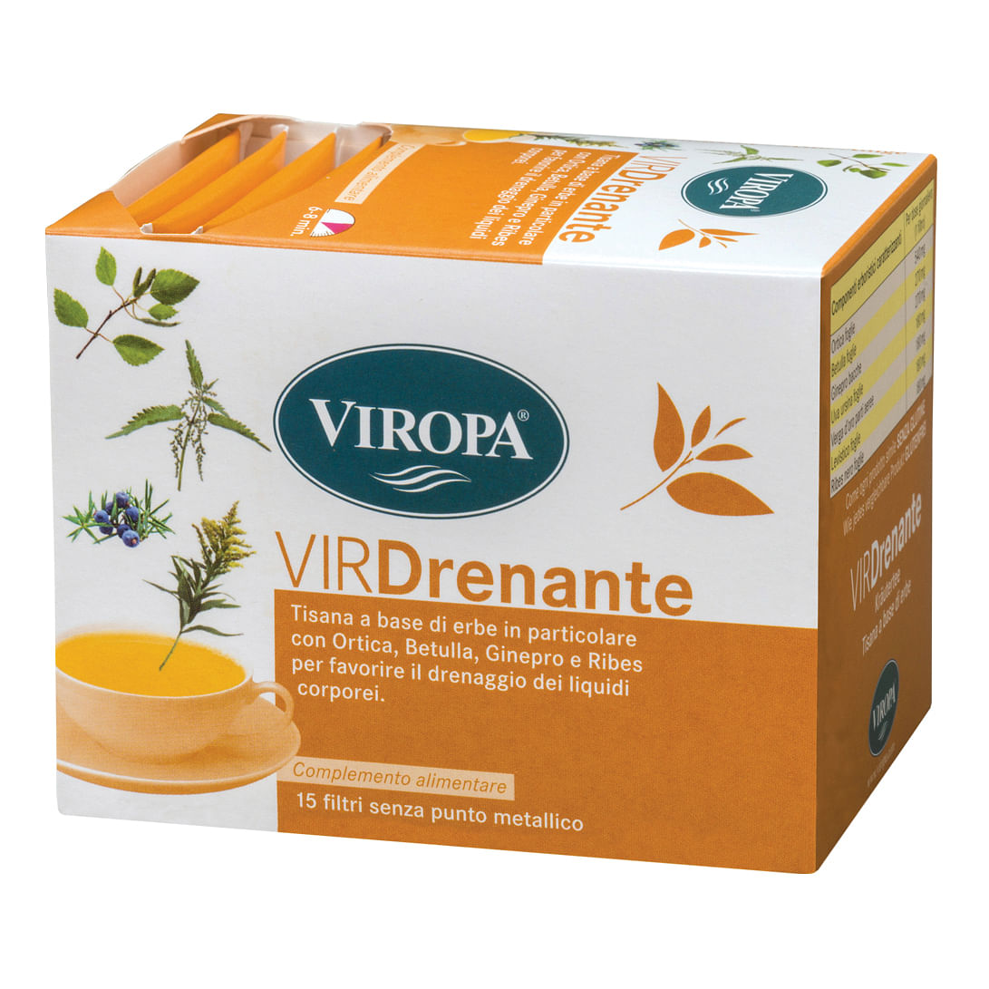 Viropa Drenante Tisana 15 Bustine