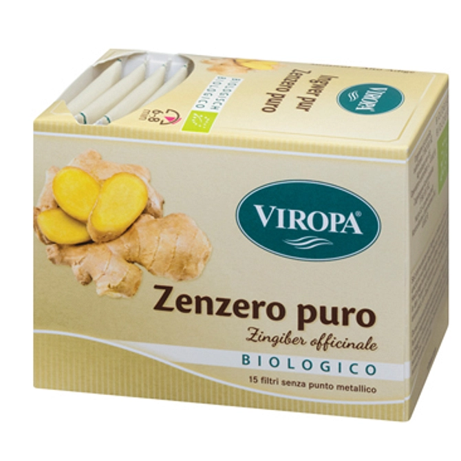 Viropa Zenzero Puro Bio 15 Bustine