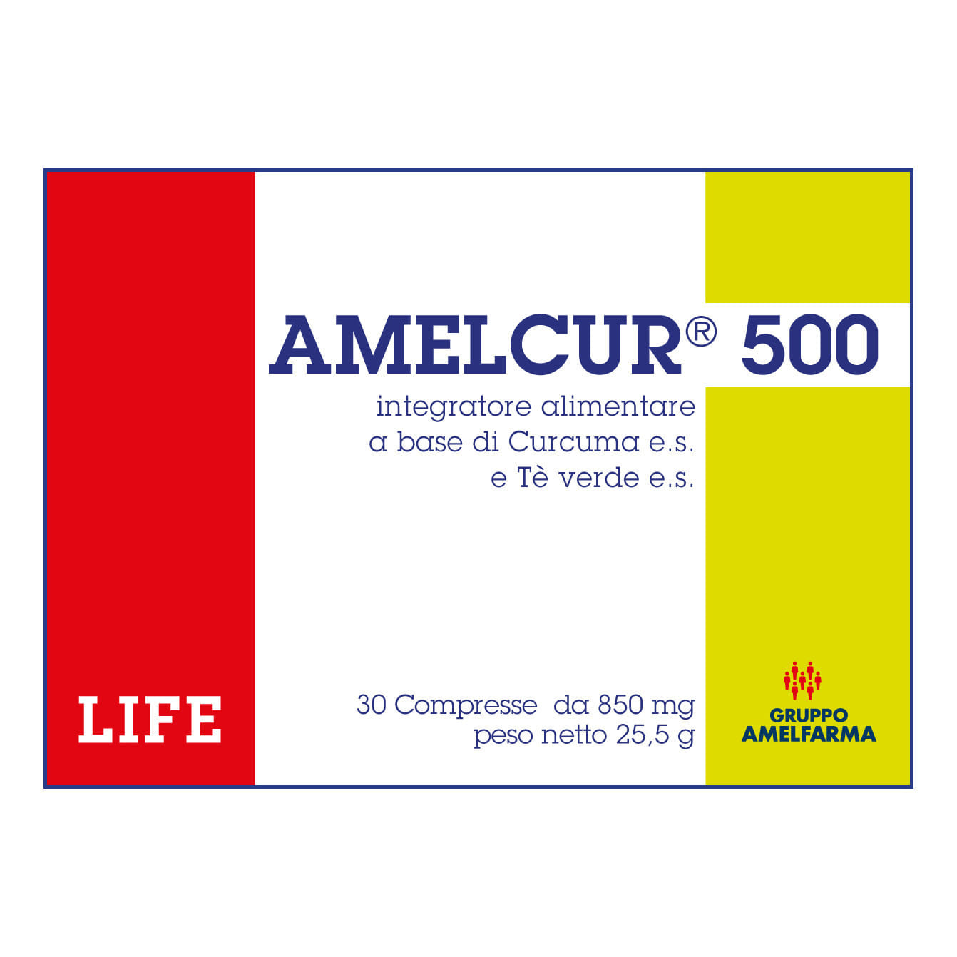 AMELCUR 500 30 COMPRESSE