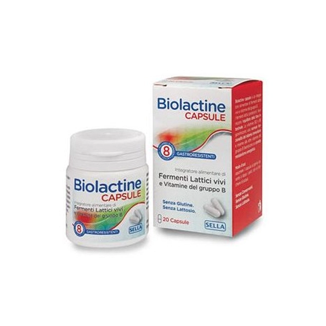 Biolactine Fermenti + Vitamine 20 Capsule