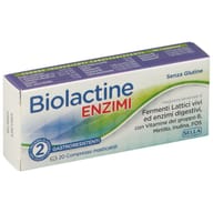 BIOLACTINE ENZIMI 20 COMPRESSE NUOVA FORMULA