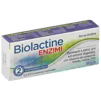 BIOLACTINE ENZIMI 20 COMPRESSE NUOVA FORMULA