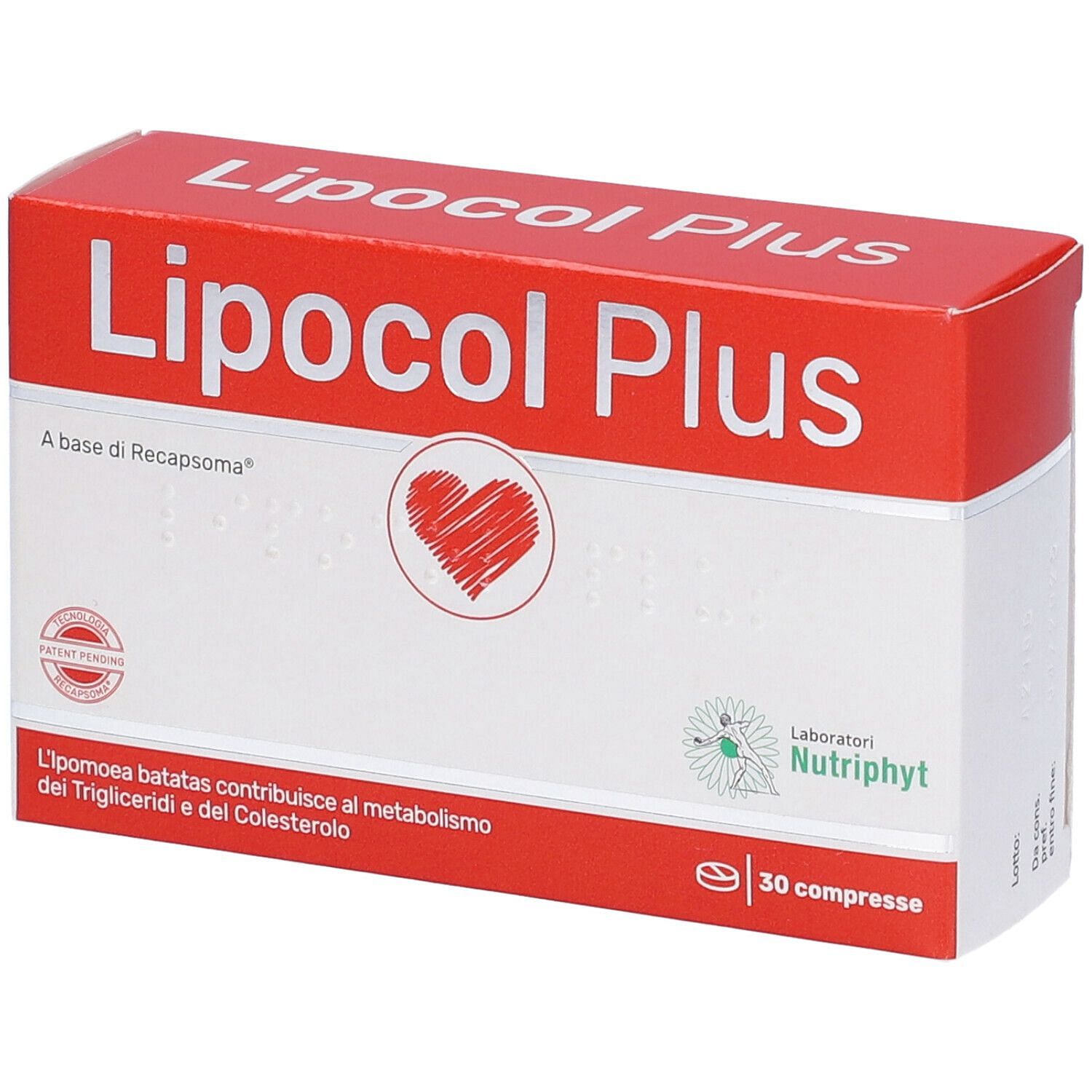 Lipocol Plus 30 Compresse