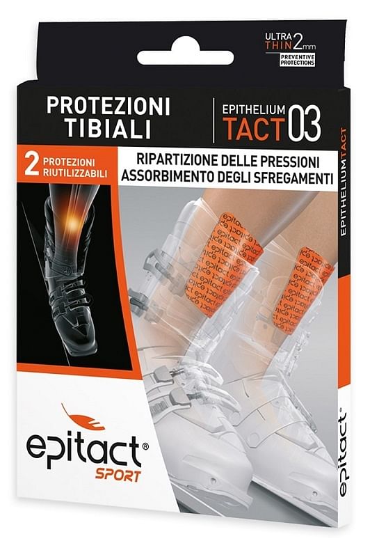 Epitact Sport Protezione Tibiali 2 Pezzi