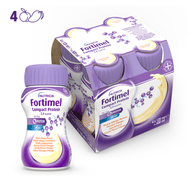 NUTRICIA FORTIMEL COMPACT PROTEIN GUSTO PESCA E MANGO 4 BOTTIGLIE DA 125 ML