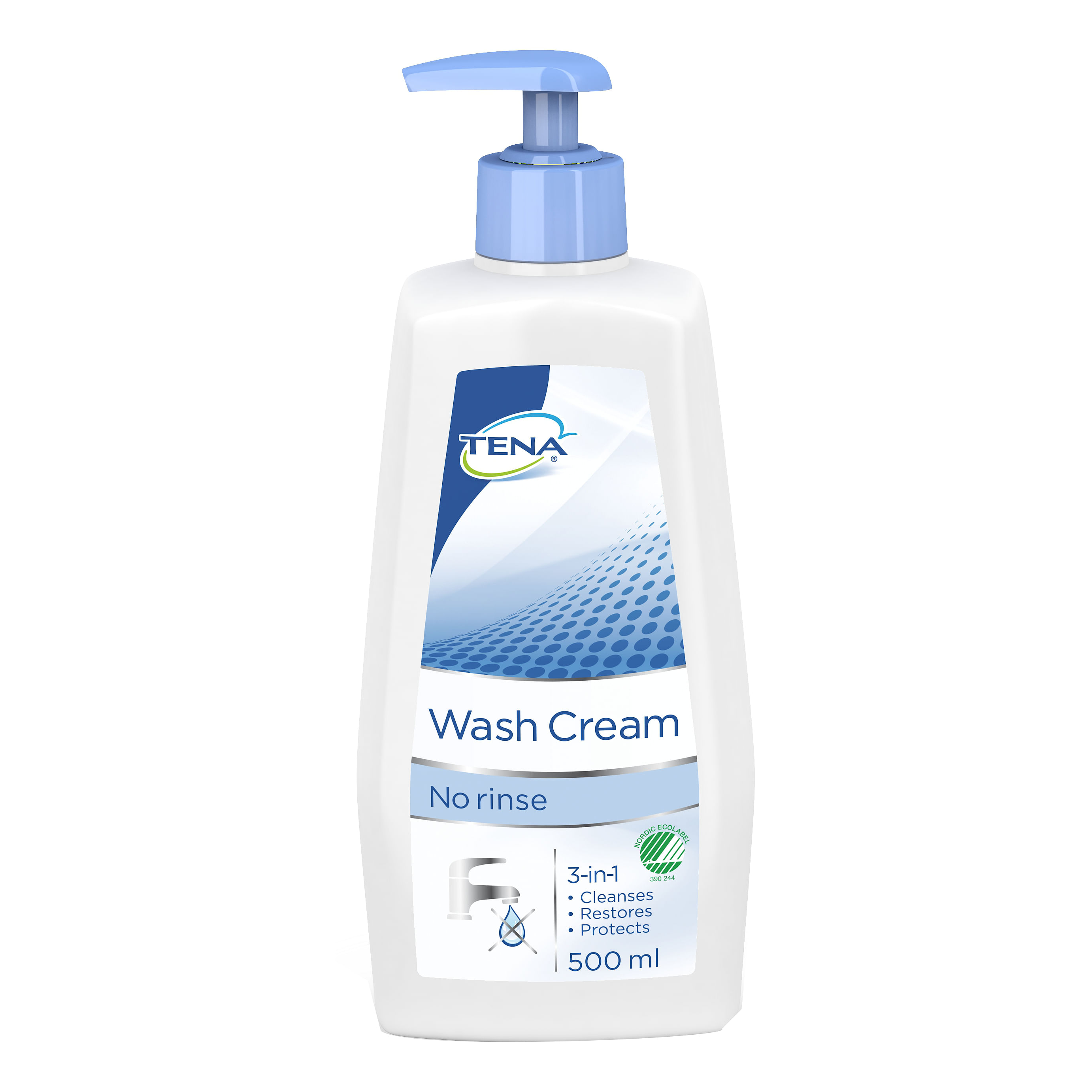 Crema Detergente Idratante Tena Wash Cream 500 Ml