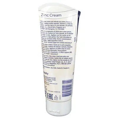 CREMA LENITIVA TENA ZINC CREAM 100ML CREMA LENITIVA TENA ZINC CREAM 100ML