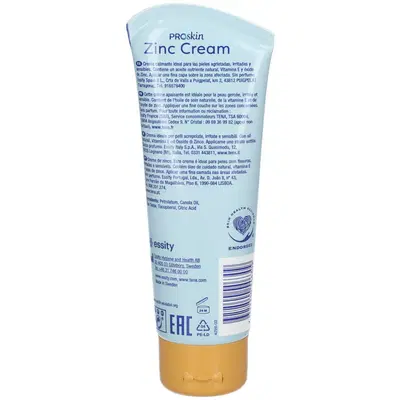 CREMA LENITIVA TENA ZINC CREAM 100ML CREMA LENITIVA TENA ZINC CREAM 100ML