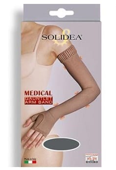 MEDICAL GAUNTLET ARM BAND CCL 1 BANDA ELASTICA BRACCIO-MANO CAMEL XL