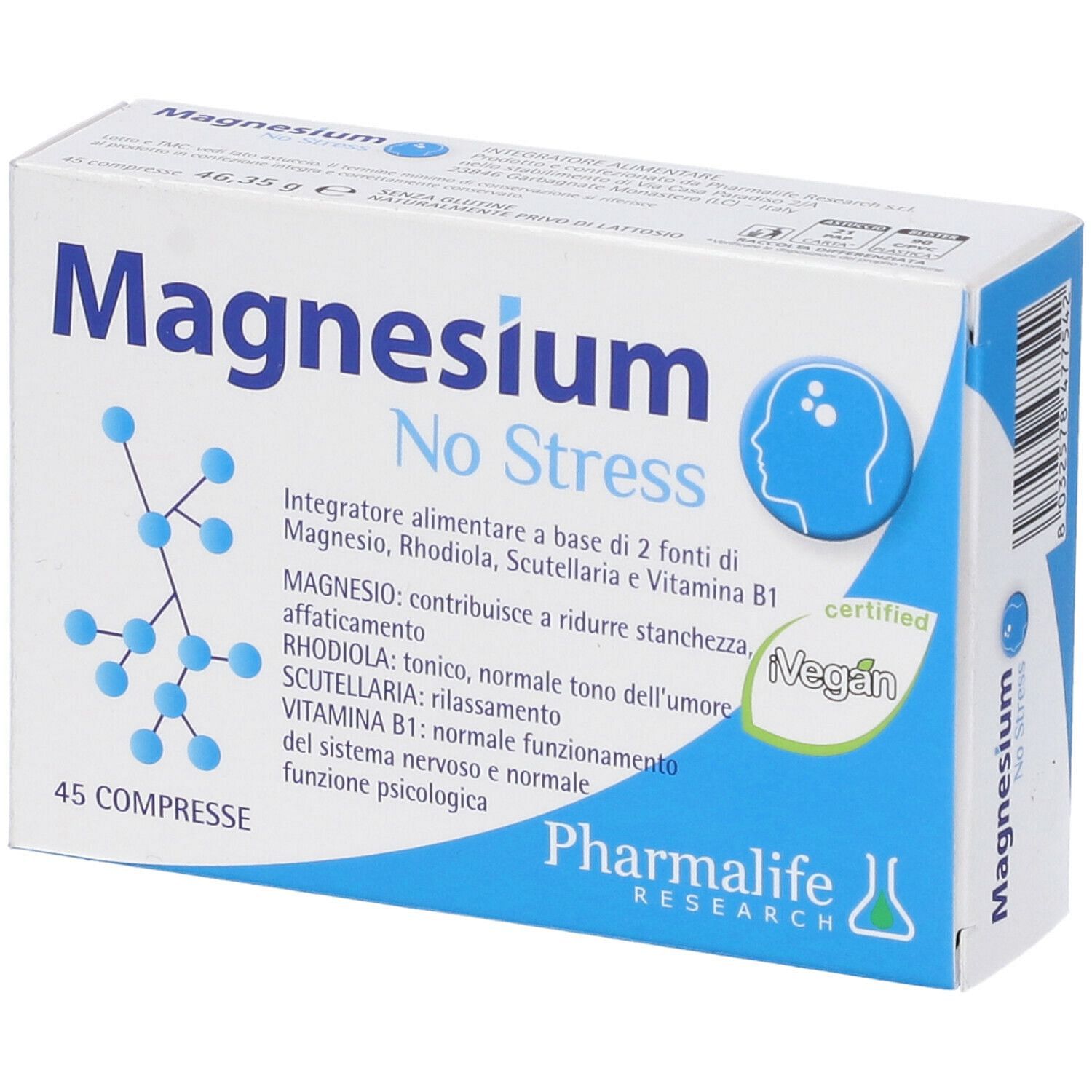 Magnesium No Stress 45 Compresse