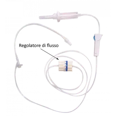 DEFLUSSORE EUROSET 20 DOP-FREE CON DOSATORE FLUSSO ADULTI DEFLUSSORE EUROSET 20 DOP-FREE CON DOSATORE FLUSSO ADULTI