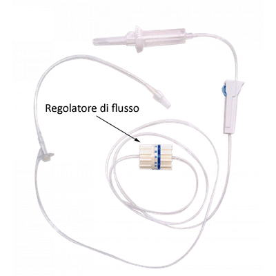 DEFLUSSORE EUROSET 20 DOP-FREE CON DOSATORE FLUSSO ADULTI