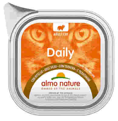 DAILY MENU CATS VITELLO 100 G