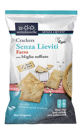 Crackers Di Farro E Miglio Soffiato 200 G