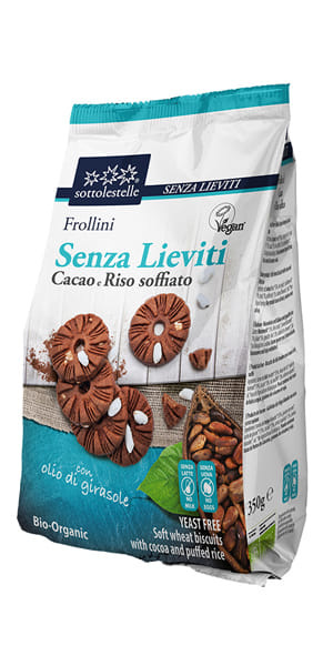 BISCOTTI AL CACAO E RISO SOFFIATO 300 G