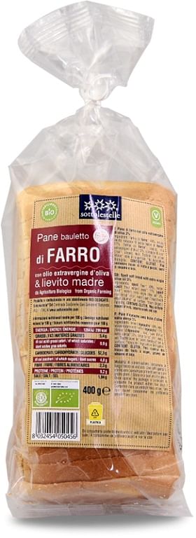 Pane In Bauletto Di Farro 400 G