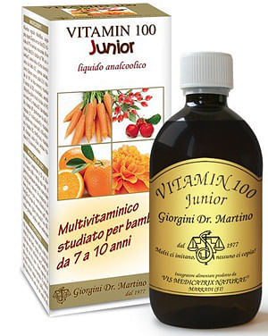 Vitamin 100 Junior Liquido Analcolico 500 Ml