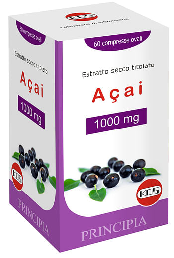 Acai Estratto Secco 60 Compresse Ovali