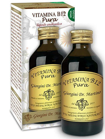 Vitamina B12 Pura 100 Ml Liquido Analcolico