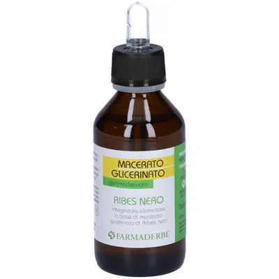 MACERATO GLICERICO RIBES NERO RIBES NIGRUM 100 ML MACERATO GLICERICO RIBES NERO RIBES NIGRUM 100 ML