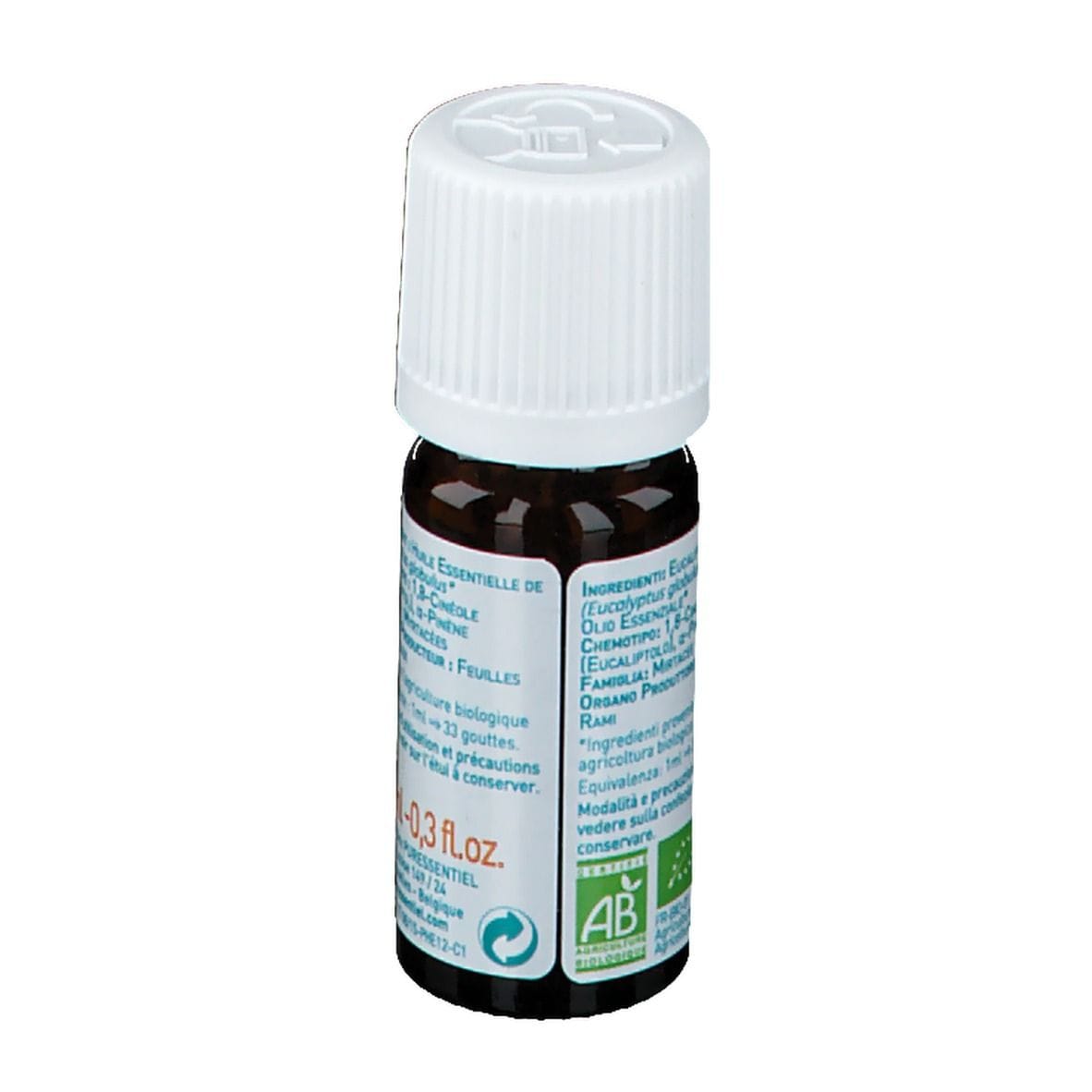 PURESSENTIEL EUCALIPTO GLOBULO OLIO ESSENZIALE BIO 10 ML