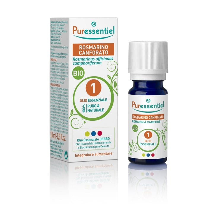 PURESSENTIEL ROSMARINO CANFORA OLIO ESSENZIALE BIO 10 ML