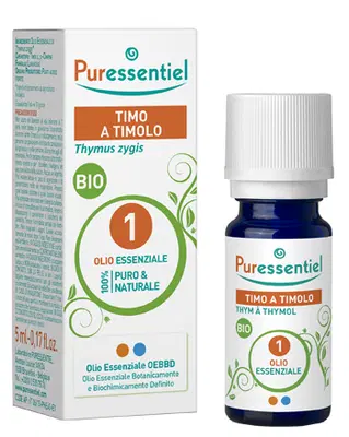 PURESSENTIEL TIMO TIMOLO OLIO ESSENZIALE BIO 10 ML PURESSENTIEL TIMO TIMOLO OLIO ESSENZIALE BIO 10 ML