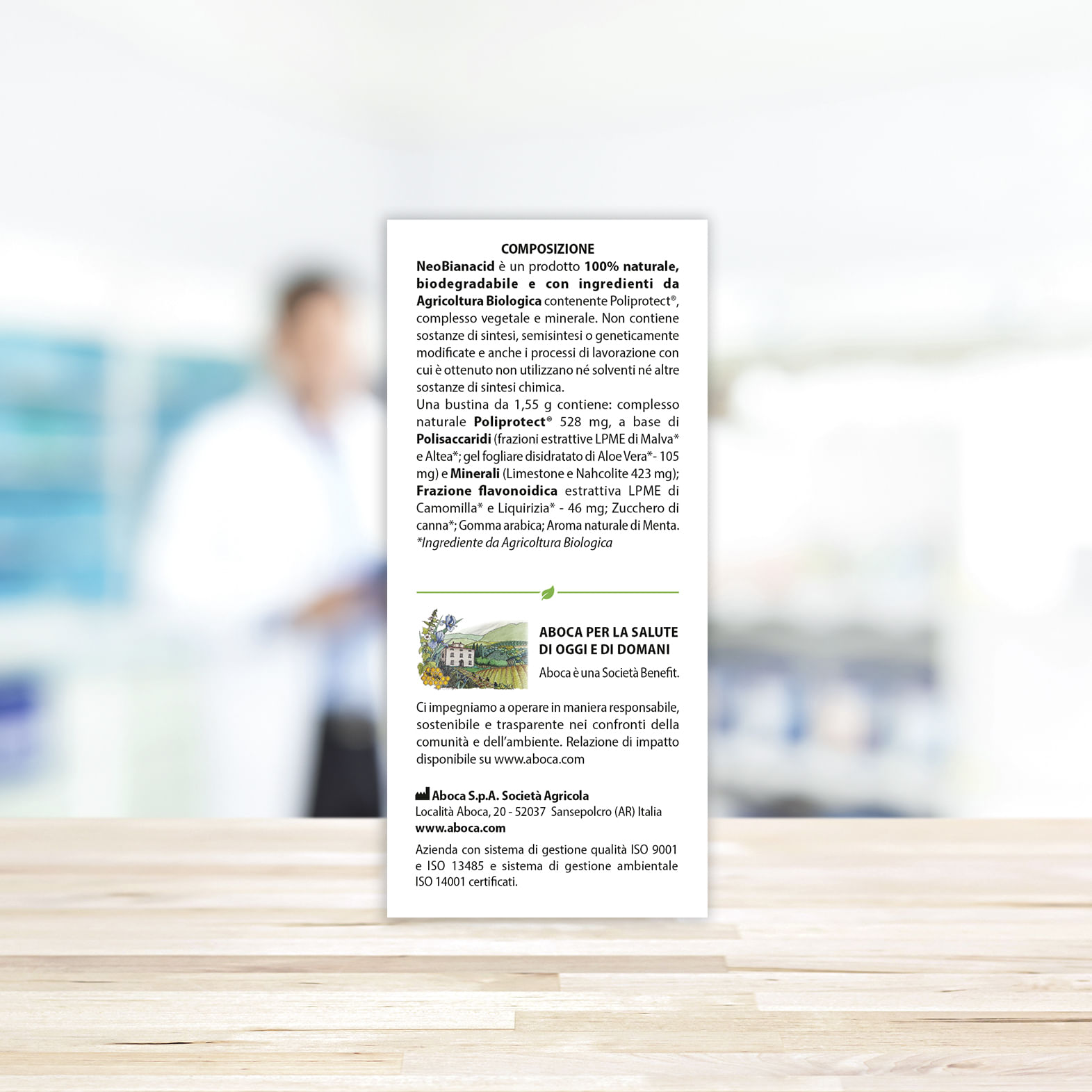 NEOBIANACID 20 BUSTINE MONODOSE