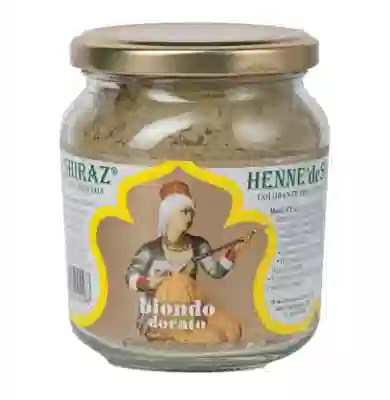 HENNE' DE SHIRAZ COLORANTE PER CAPELLI BIONDO DORATO 150 G