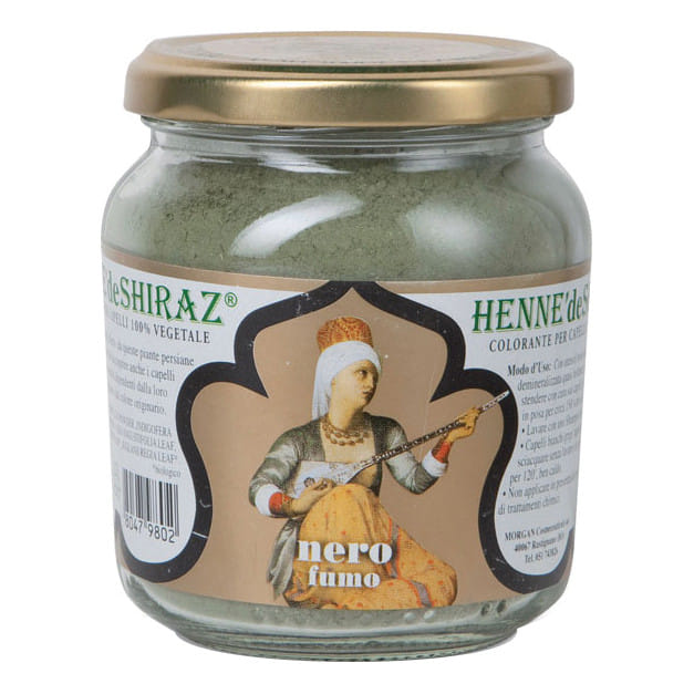 HENNE' DE SHIRAZ COLORANTE PER CAPELLI NERO FUMO 150 G