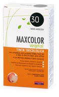 MAXCOLOR VEGETAL TINTA TRICOLOGICA 30 NERO ARDESIA 140 ML