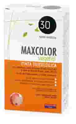MAXCOLOR VEGETAL TINTA TRICOLOGICA 30 NERO ARDESIA 140 ML