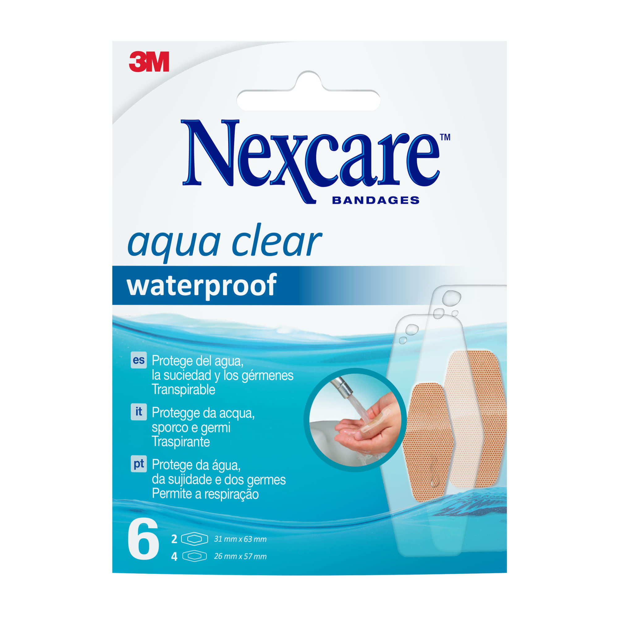 Cerotto Nexcare Protector Acqua 6 Pezzi