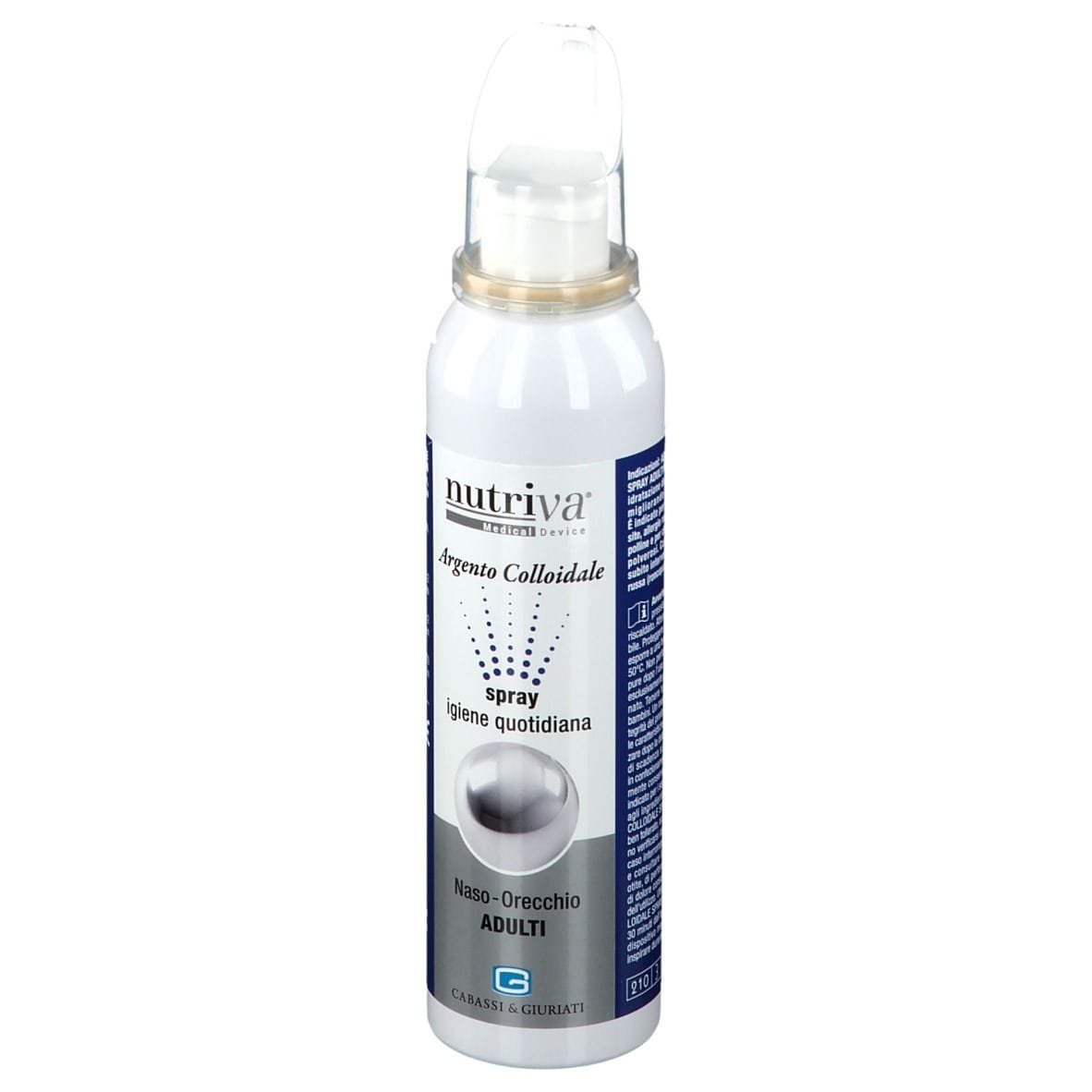 NUTRIVA ARGENTO COLLOIDALE NASO/ORECCHIE 100 ML