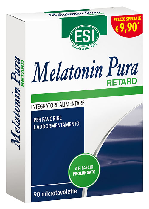 Esi Melatonin Pura Retard 90 Microtavolette Offerta