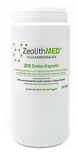 Zeolithmed Minerali Vulcanici Detox 200 Capsule