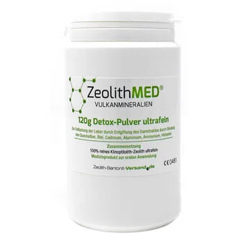 ZEOLITHMED MINERALI VULCANICI DETOX POLVERE ULTRAFINE 120 G