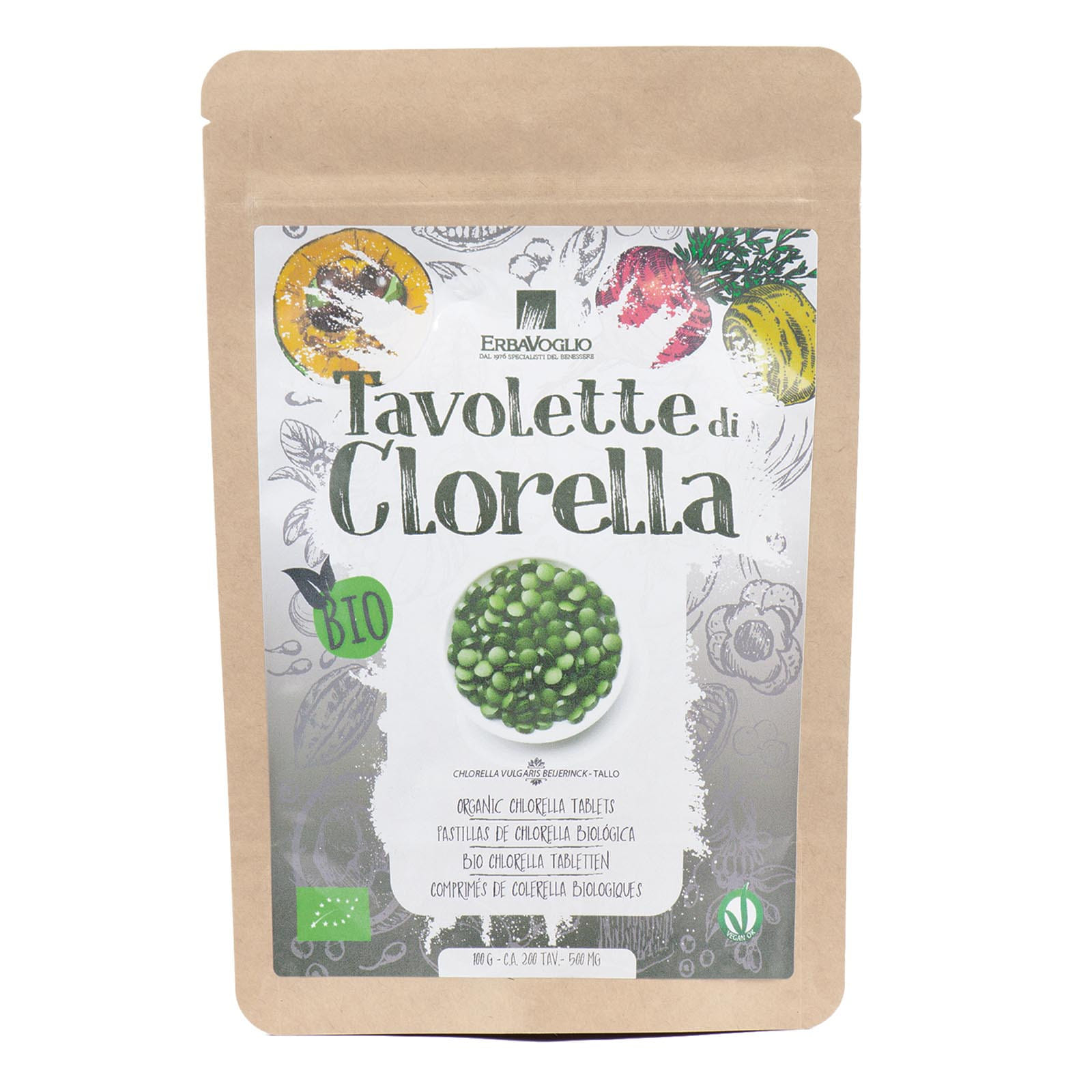 TAVOLETTE DI CLORELLA BIO