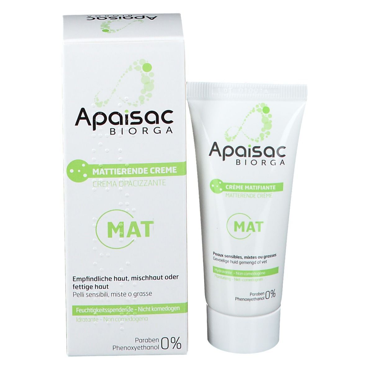 APAISAC EMLSIONE OPACIZZANTE IDRATANTE 40 ML