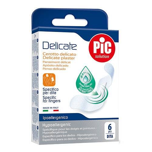 Cerotto Pic Delicate Dita Antibatterico 6 Pezzi