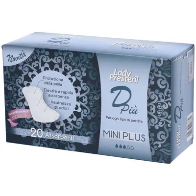LADY PRESTERIL DPIU'MINI PLUS 20 PEZZI LADY PRESTERIL DPIU'MINI PLUS 20 PEZZI