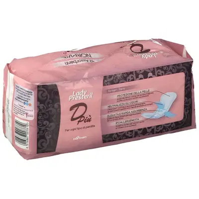 LADY PRESTERIL DPIU' NORMAL 12 PEZZI LADY PRESTERIL DPIU' NORMAL 12 PEZZI