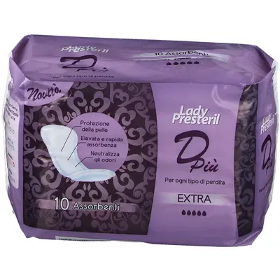 LADY PRESTERIL DPIU'EXTRA 10 PEZZI LADY PRESTERIL DPIU'EXTRA 10 PEZZI
