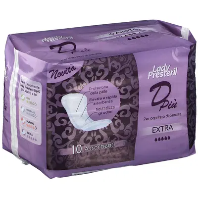 LADY PRESTERIL DPIU'EXTRA 10 PEZZI LADY PRESTERIL DPIU'EXTRA 10 PEZZI